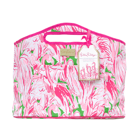 Insulated Beverage Bucket in Pink Colony by Lilly Pulitzer - Country Club Prep