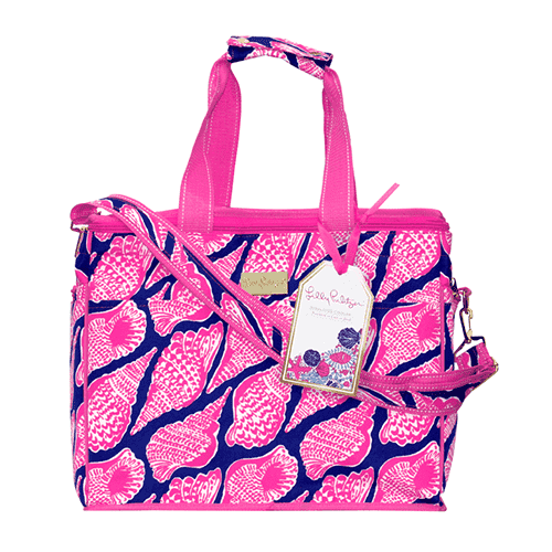 Insulated Cooler in Cute as Shell by Lilly Pulitzer - Country Club Prep
