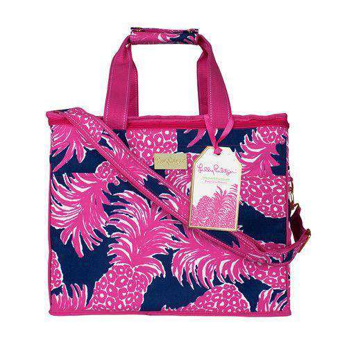 Insulated Cooler in Flamenco by Lilly Pulitzer - Country Club Prep