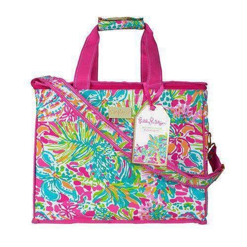 Insulated Cooler in Spot Ya by Lilly Pulitzer - Country Club Prep