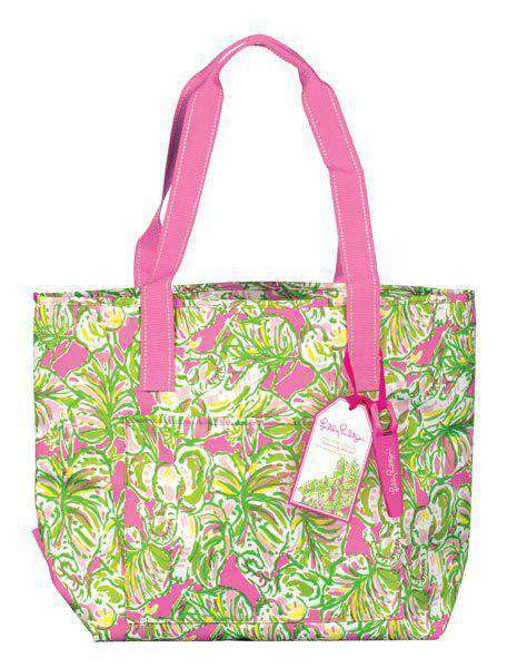 Insulated Cooler in Trippin' and Sippin' by Lilly Pulitzer - Country Club Prep