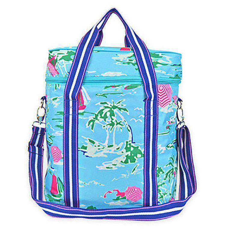 Island Time Large Cooler by All For Color - Country Club Prep