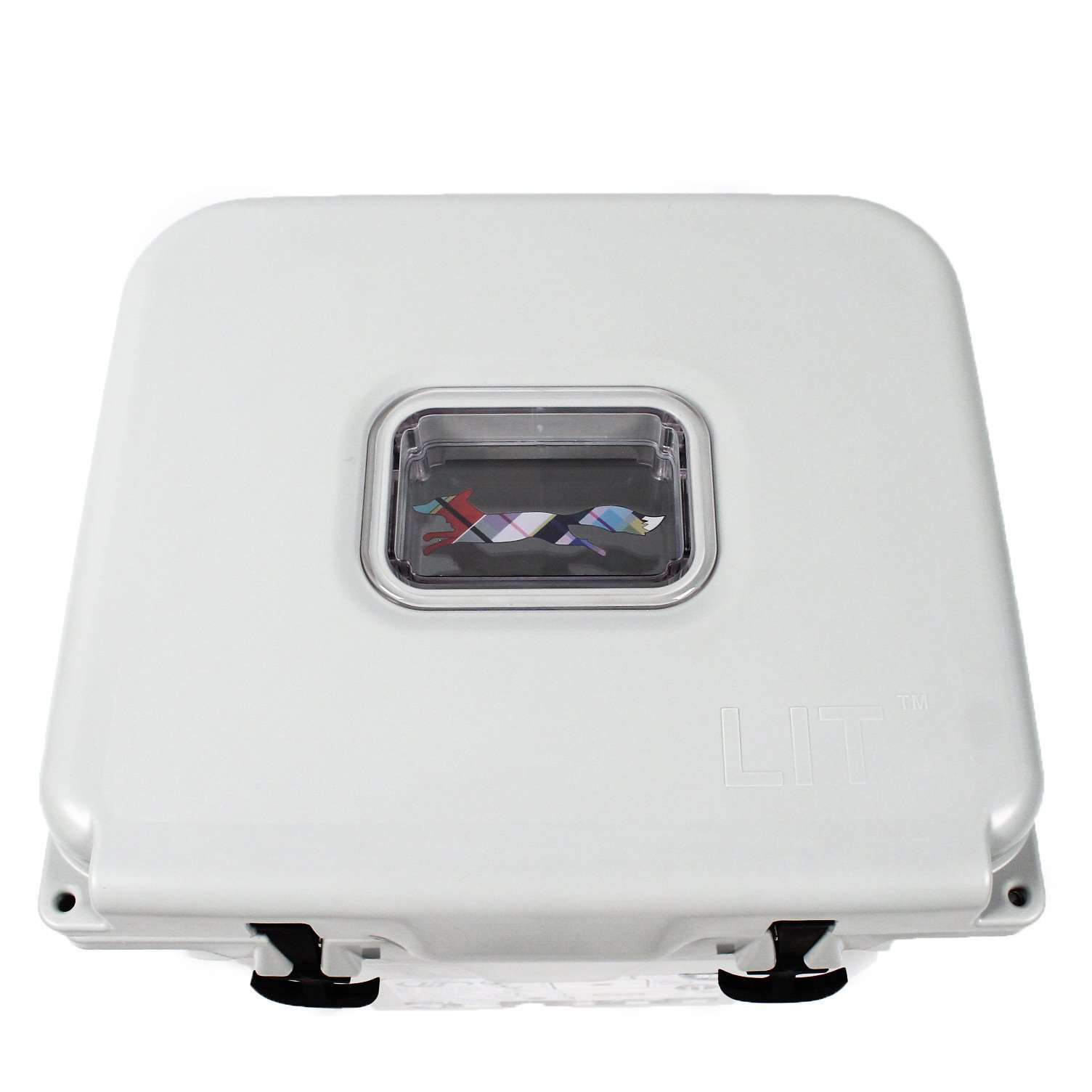Limited Edition Longshanks Cooler 30qt in Grey by Lit Coolers - Country Club Prep