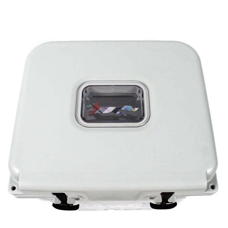 Limited Edition Longshanks Cooler 30qt in Grey by Lit Coolers - Country Club Prep