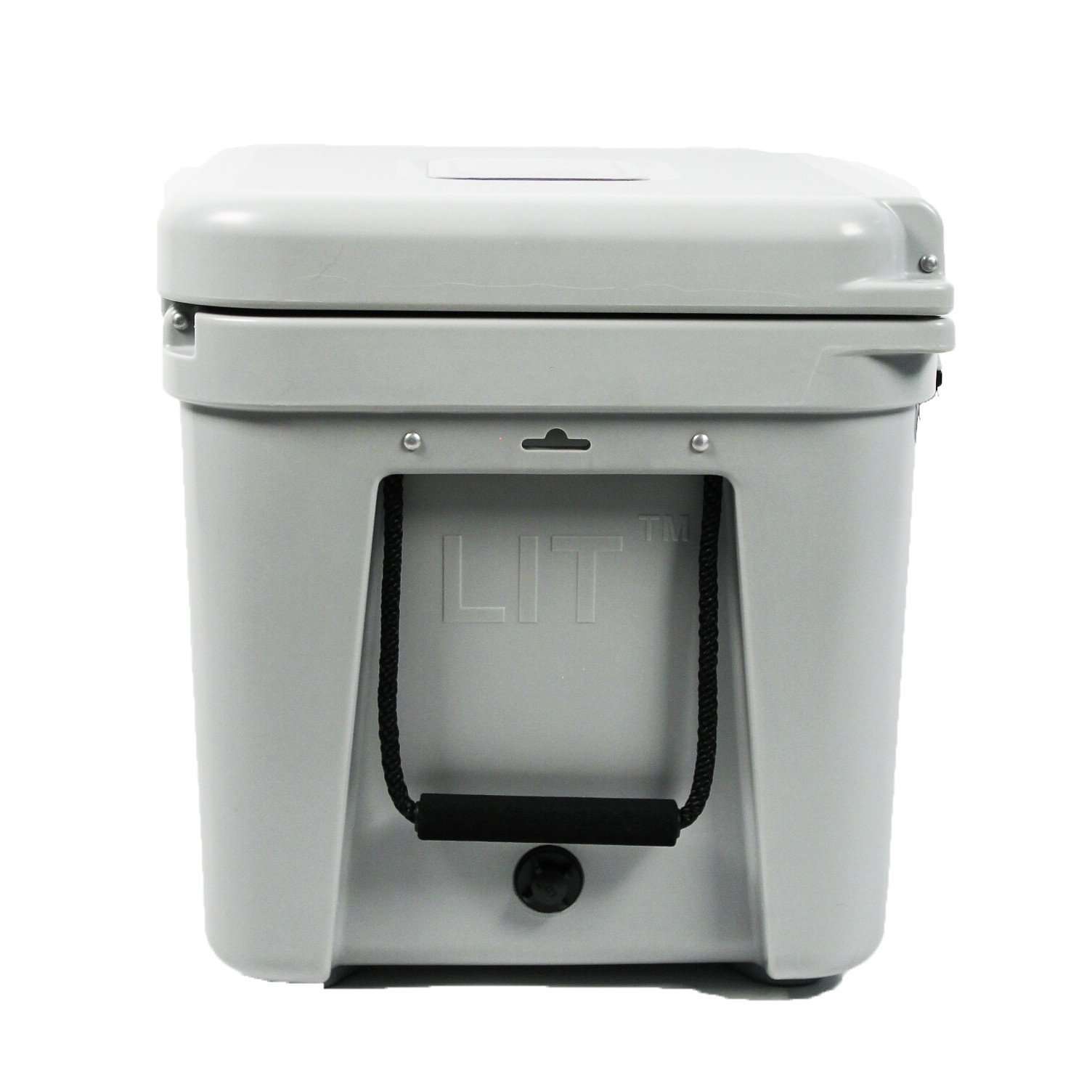 Limited Edition Longshanks Cooler 30qt in Grey by Lit Coolers - Country Club Prep