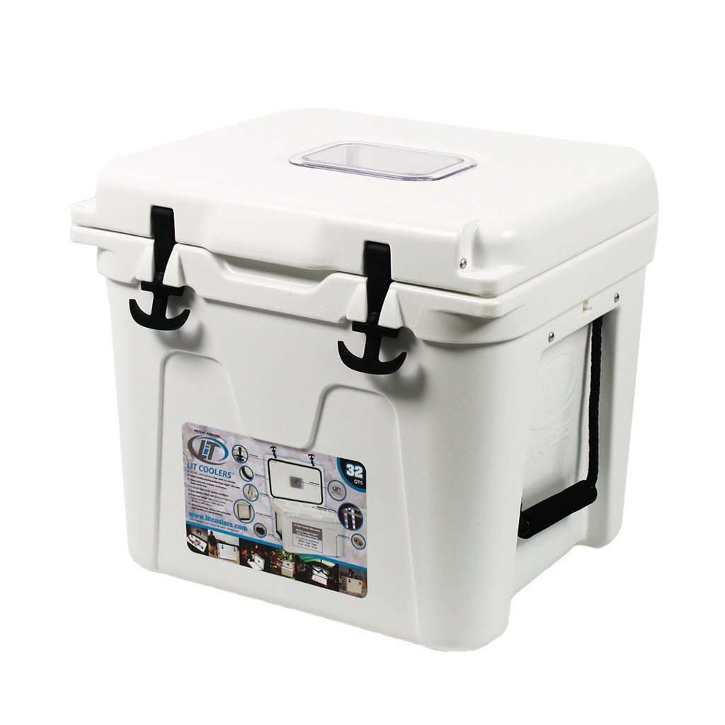 Limited Edition Longshanks Cooler 32qt in White by Lit Coolers - Country Club Prep