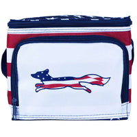 Patriotic Longshanks Cooler in Red, White, & Blue by Country Club Prep - Country Club Prep