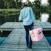 Roadie 20qt in Pink by YETI - Country Club Prep