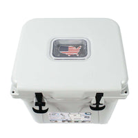 State Traditions America Cooler 30qt in Grey by Lit Coolers - Country Club Prep