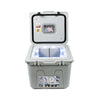 State Traditions America Cooler 30qt in Grey by Lit Coolers - Country Club Prep