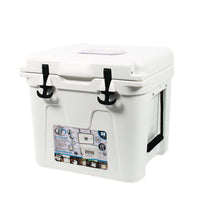 State Traditions America Cooler 32qt in White by Lit Coolers - Country Club Prep