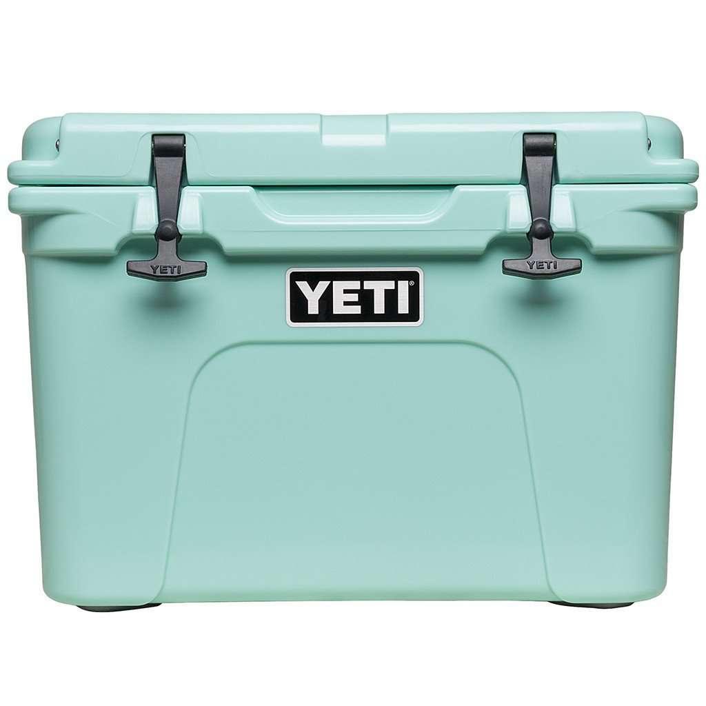 Tundra Cooler 35 in Seafoam Green by YETI - Country Club Prep