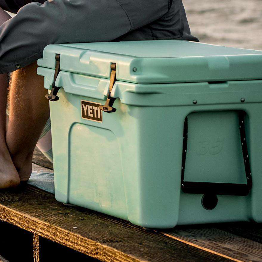 YETI Camp Green Tundra 35 Hard Cooler