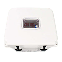 University of Mississippi Cooler 32qt in White by Lit Coolers - Country Club Prep