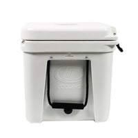 University of Mississippi Cooler 32qt in White by Lit Coolers - Country Club Prep