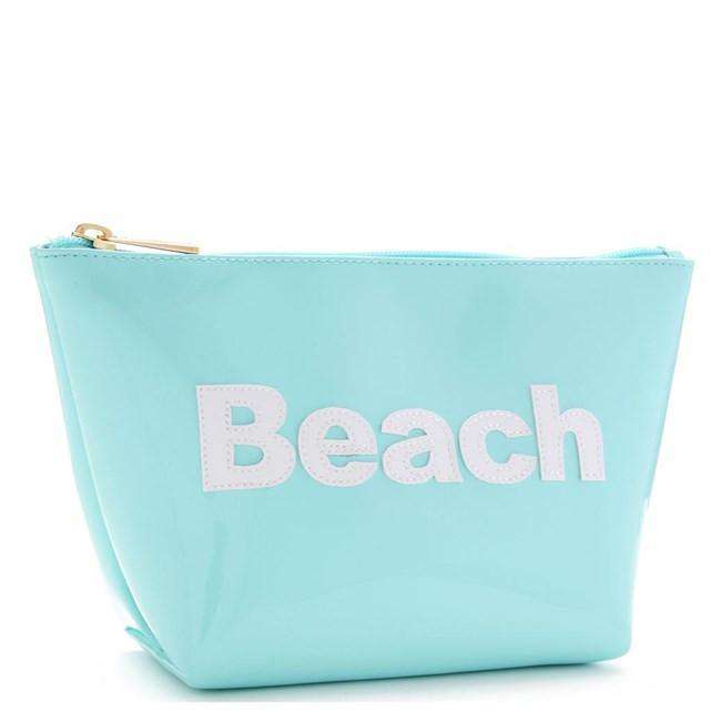 Medium Avery Case in Light Blue with White Beach by Lolo - Country Club Prep