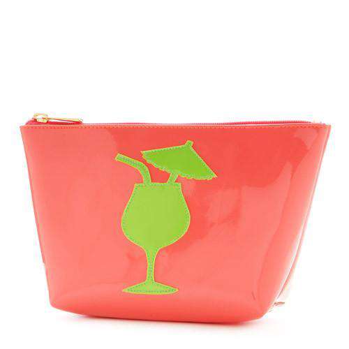 Medium Avery Case in Watermelon with Green Cocktail by Lolo - Country Club Prep