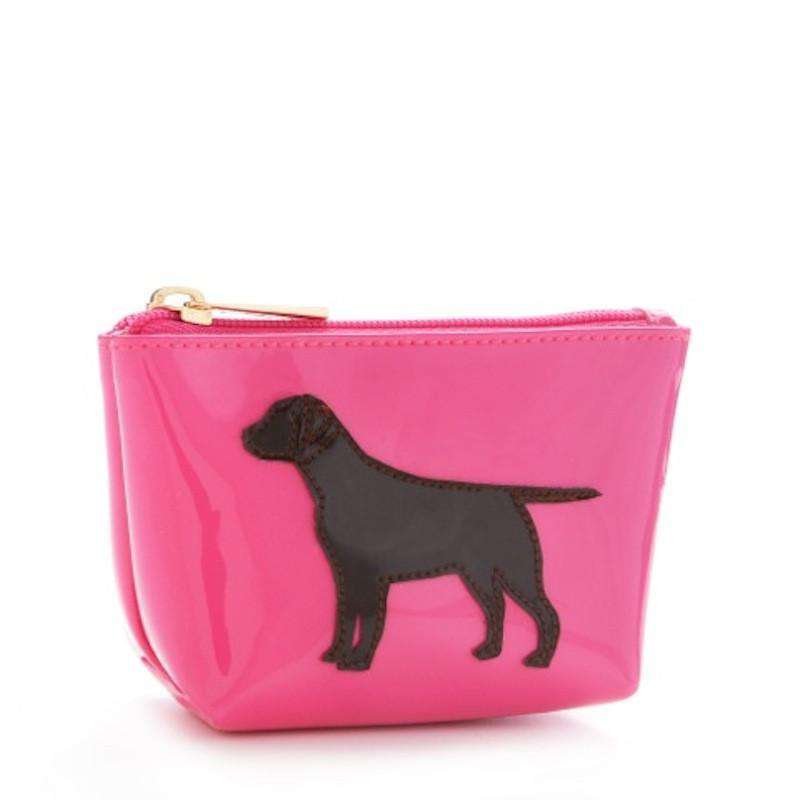 Mini Avery Case in Pink with Chocolate Lab by Lolo - Country Club Prep