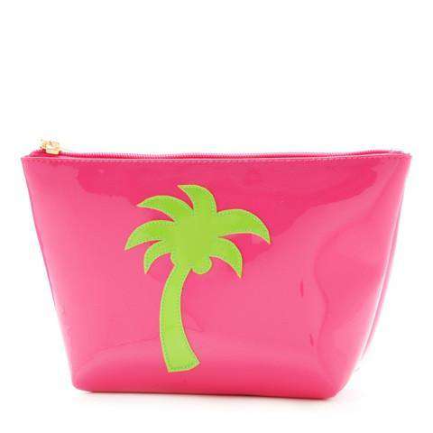 Mini Avery Case in Pink with Green Palm Tree by Lolo - Country Club Prep