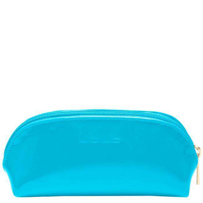 Sunglass Case in Turquoise with Pink Sunnies - Country Club Prep