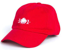 Logo Hat in Red by Cotton 101 - Country Club Prep