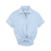 Courtney Striped Intercoastal Short Sleeve Button Down Shirt by Southern Tide - Country Club Prep