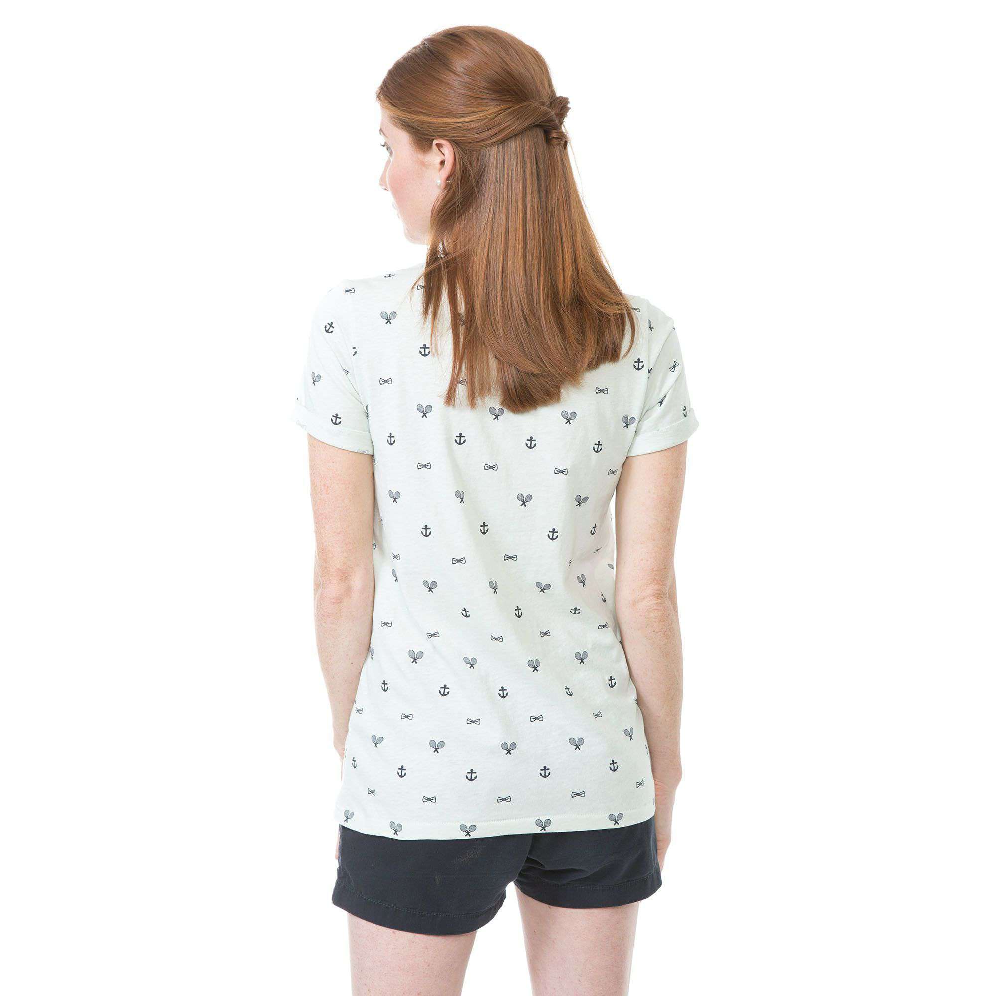 Critter Tee in Hushed Green by Southern Proper - Country Club Prep