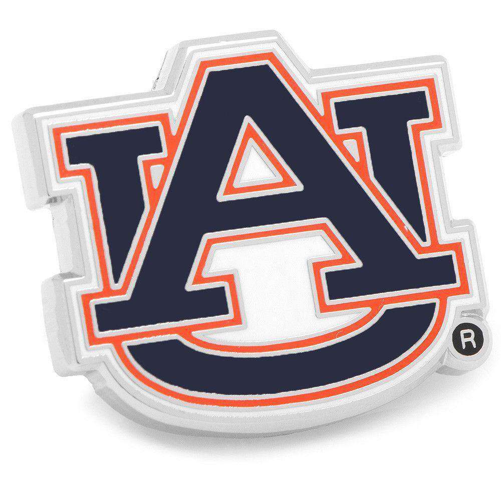 Auburn Lapel Pin in Navy by CufflinksInc - Country Club Prep