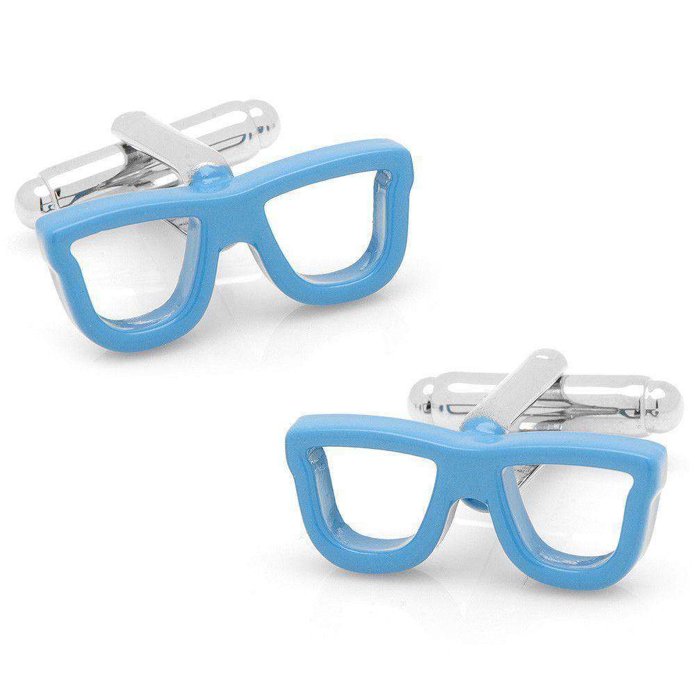 Cool Cut Shades Cufflinks in Blue by CufflinksInc - Country Club Prep