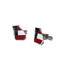 Georgia Traditional Cufflinks by State Traditions - Country Club Prep