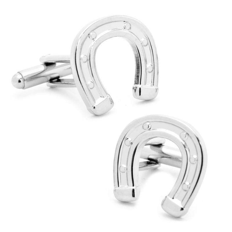 Horseshoe Cufflinks by CufflinksInc - Country Club Prep