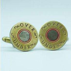 Shotgun Shell Cufflinks by Over Under Clothing - Country Club Prep