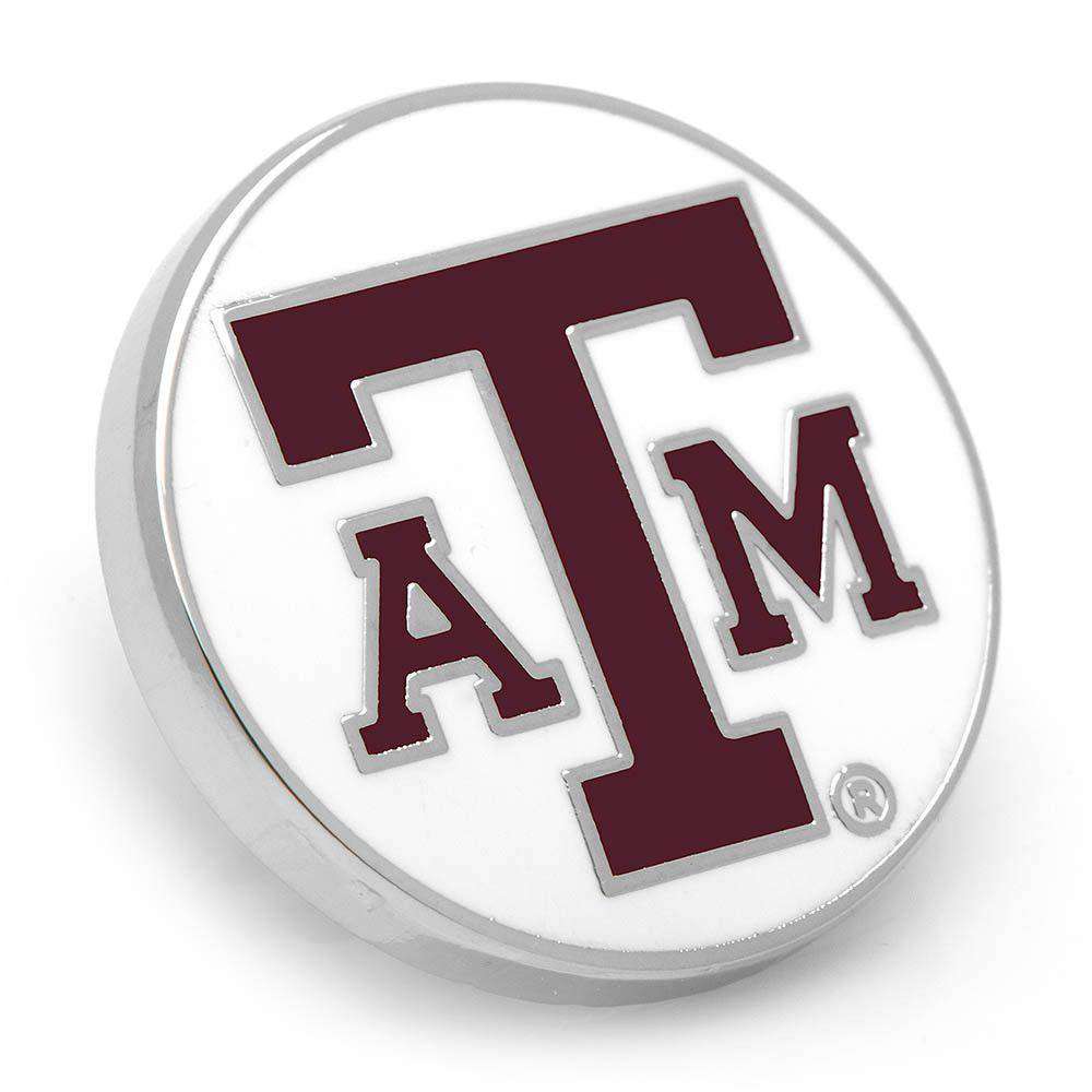Texas A&M Lapel Pin in White by CufflinksInc - Country Club Prep