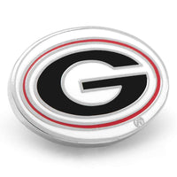 UGA Lapel Pin in Silver by CufflinksInc - Country Club Prep