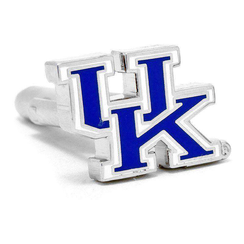 University of Kentucky Cufflinks in Blue by CufflinksInc - Country Club Prep
