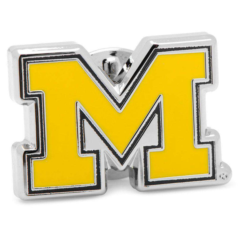 University of Michigan Lapel Pin in Maize by CufflinksInc - Country Club Prep