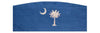 South Carolina Flag Needlepoint Cummerbund in Blue by Smathers & Branson - Country Club Prep
