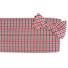 Tattersall Cummerbund Set in Red & Black by High Cotton - Country Club Prep