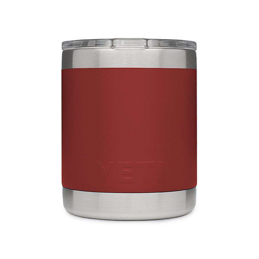 YETI 10 oz. Rambler Lowball in Brick Red – Country Club Prep