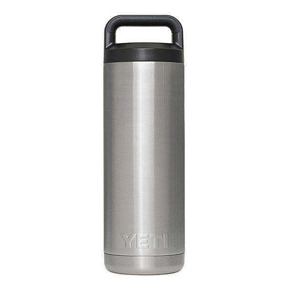 18 oz. Rambler Bottle in Stainless Steel by YETI - Country Club Prep