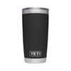 20 oz. DuraCoat Rambler Tumbler in Black by YETI - Country Club Prep