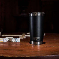 20 oz. DuraCoat Rambler Tumbler in Black by YETI - Country Club Prep