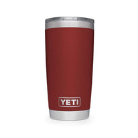 20 oz. DuraCoat Rambler Tumbler in Brick Red with Magslider™ Lid by YETI - Country Club Prep