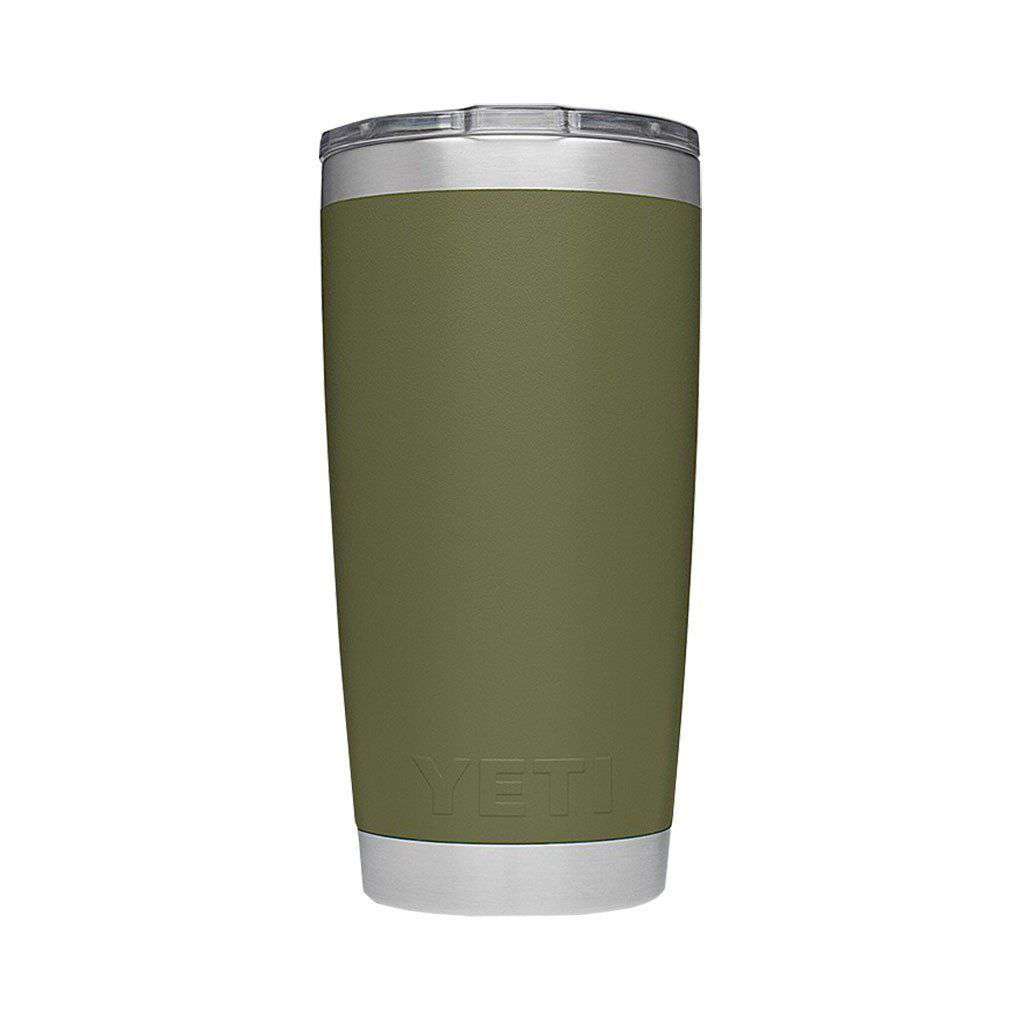 YETI Rambler Tumbler 20oz Olive Green