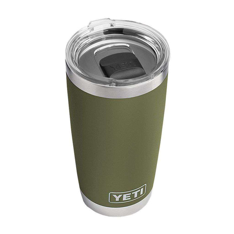 https://www.countryclubprep.com/cdn/shop/products/cups-glassware-20-oz-duracoat-rambler-tumbler-in-olive-green-with-magslider-lid-by-yeti-1.jpg?v=1578481585&width=800