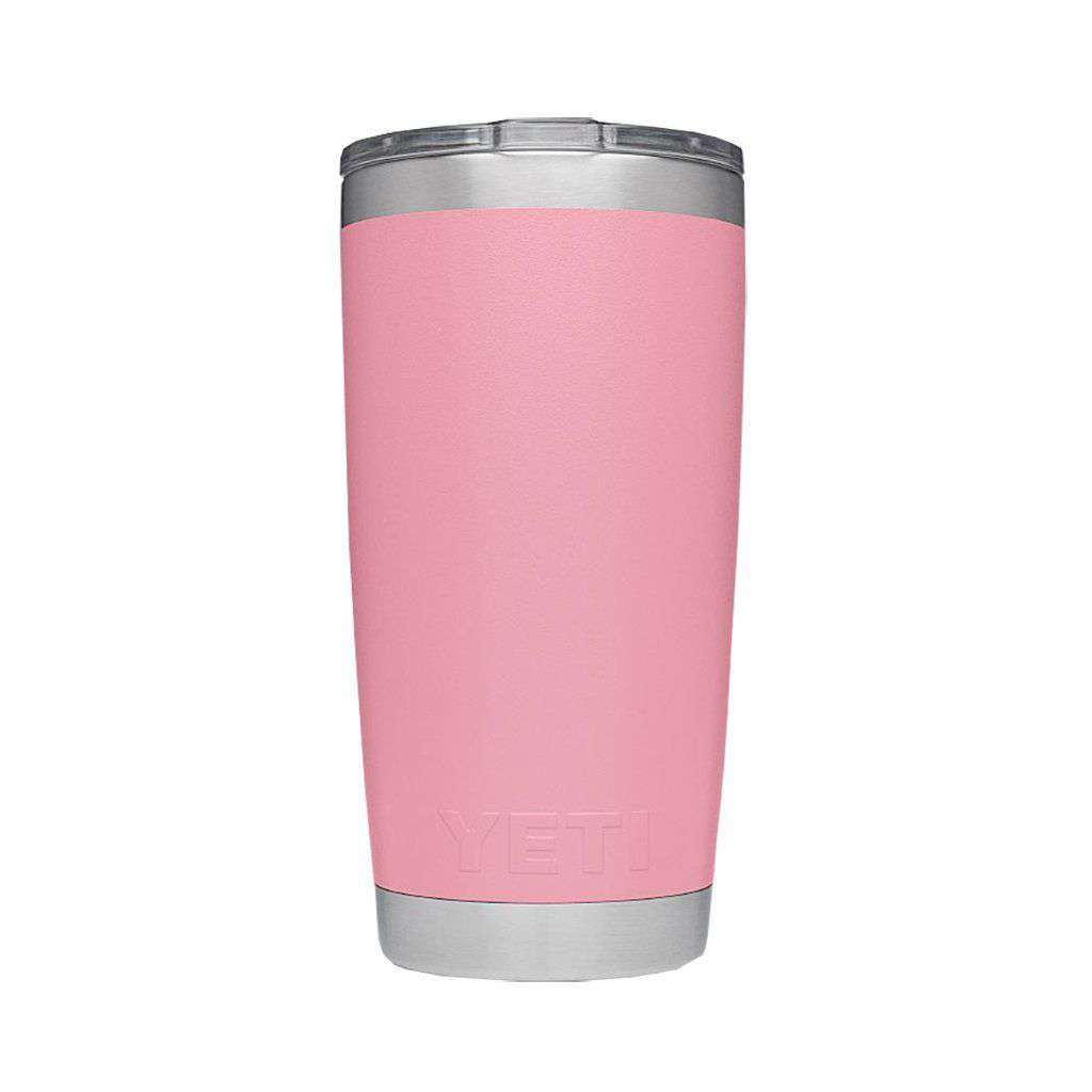 YETI 20 oz. DuraCoat Rambler Tumbler in Pink with Magslider™ Lid – Country  Club Prep