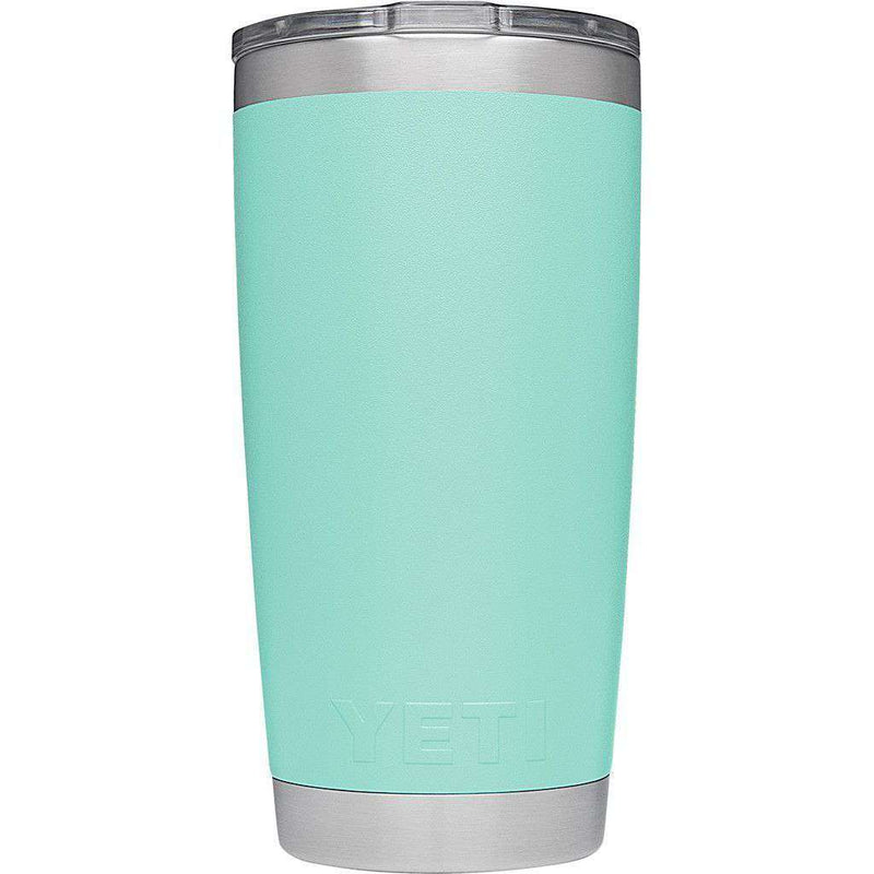 20 oz. DuraCoat Rambler Tumbler in Seafoam by YETI - Country Club Prep