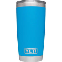 20 oz. DuraCoat Rambler Tumbler in Tahoe Blue by YETI - Country Club Prep