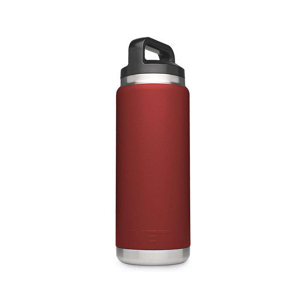 YETI 26 oz. Rambler Bottle in Brick Red – Country Club Prep