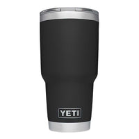 30 oz. DuraCoat Rambler Tumbler in Black by YETI - Country Club Prep